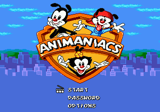 Animaniacs (USA) Title Screen
